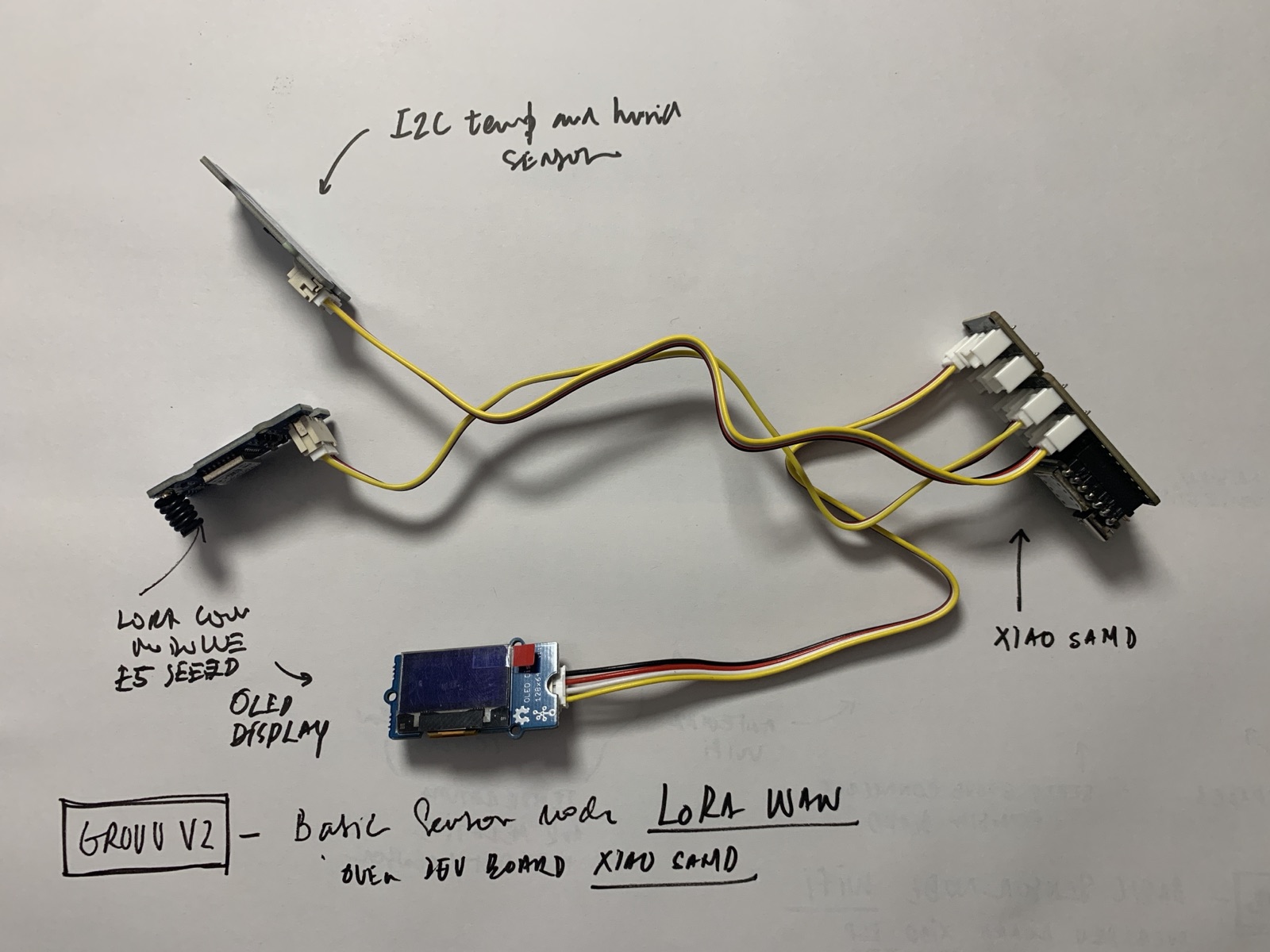 The LoRaWAN basic node — XIAO + Wio-E5