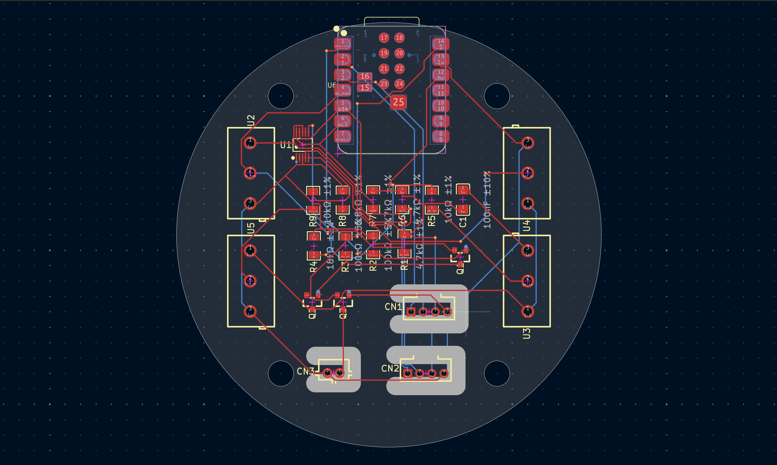 Well-water sensor board